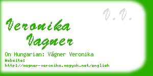 veronika vagner business card
